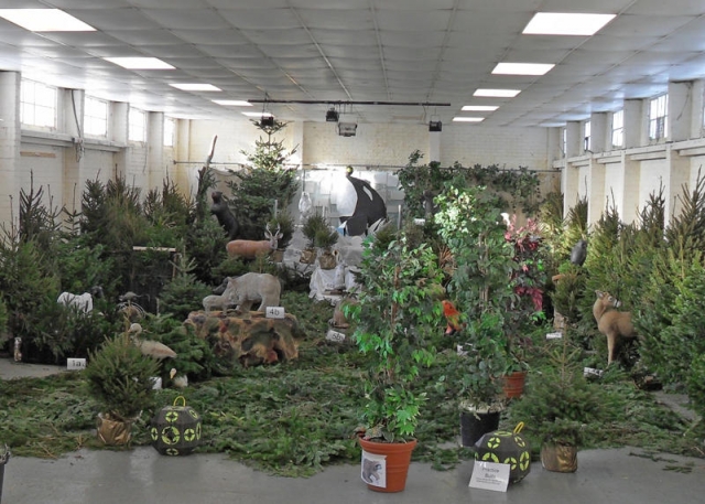  Jalo con arco 3D en interiores 